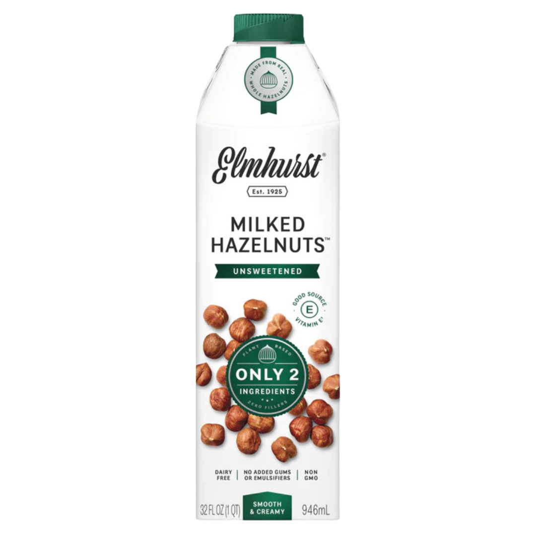 Elmhurst Unsweetened Hazelnut Milk / 946ml
