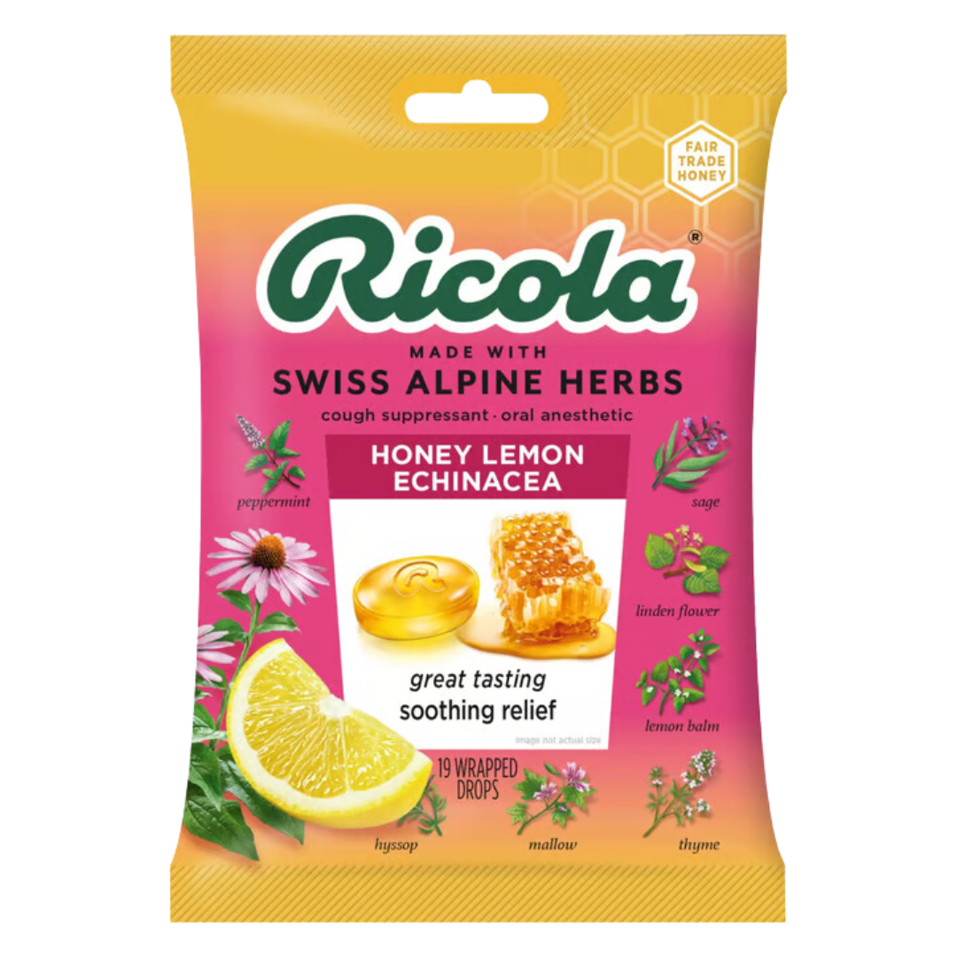 Ricola Honey Lemon Echinacea / 19ct