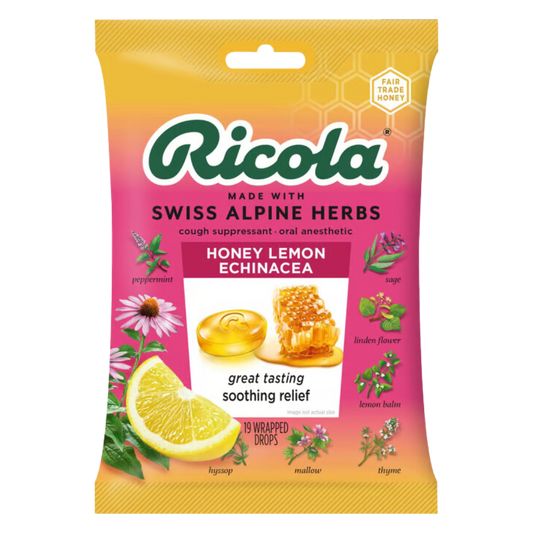 Ricola Honey Lemon Echinacea / 19ct