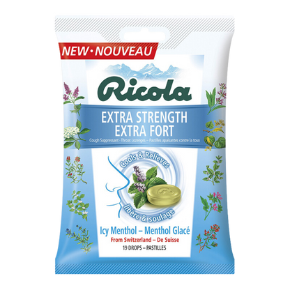 Ricola Menthol glacé extra fort / 19ct