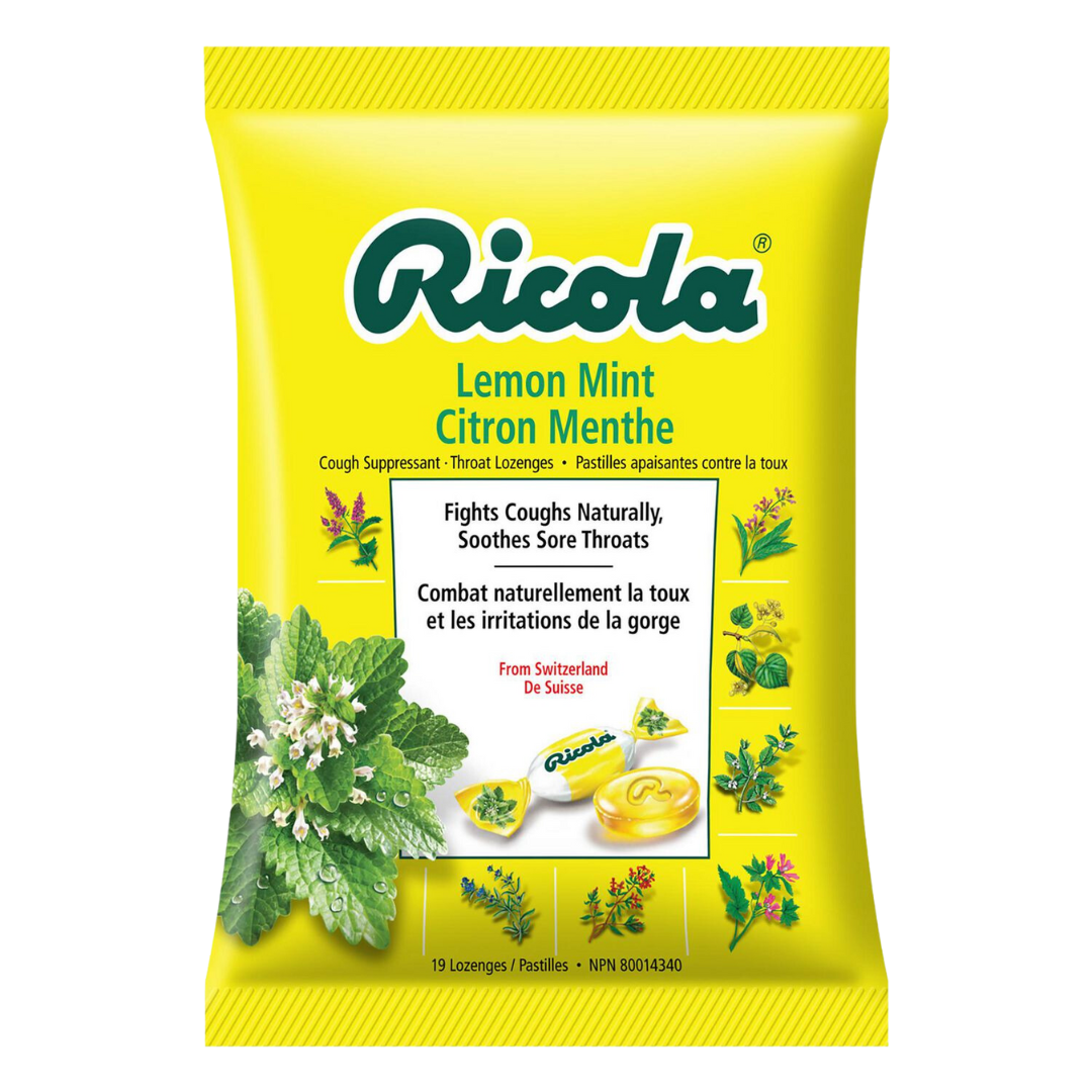 Ricola Lemon Mint / 19ct