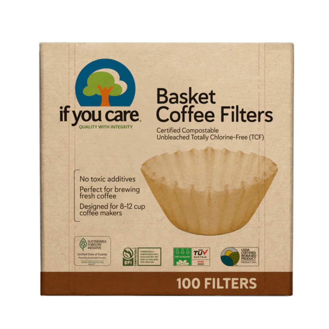 If You Care Coffee Basket Filters / 100ct