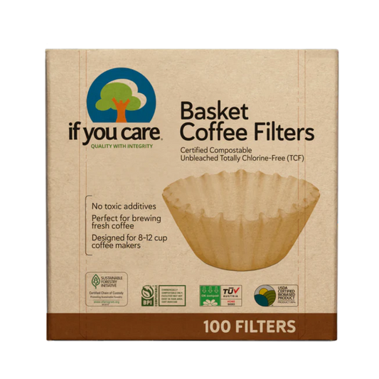 If You Care Coffee Basket Filters / 100ct