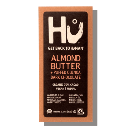 Hu Almond Butter Puffed Quinoa Dark Chocolate / 60g