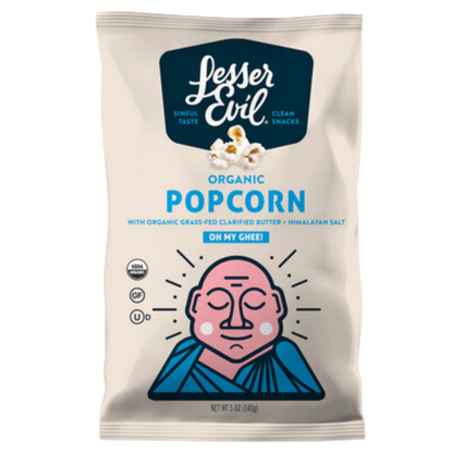 Lesser Evil Oh My Ghee Popcorn / 140g