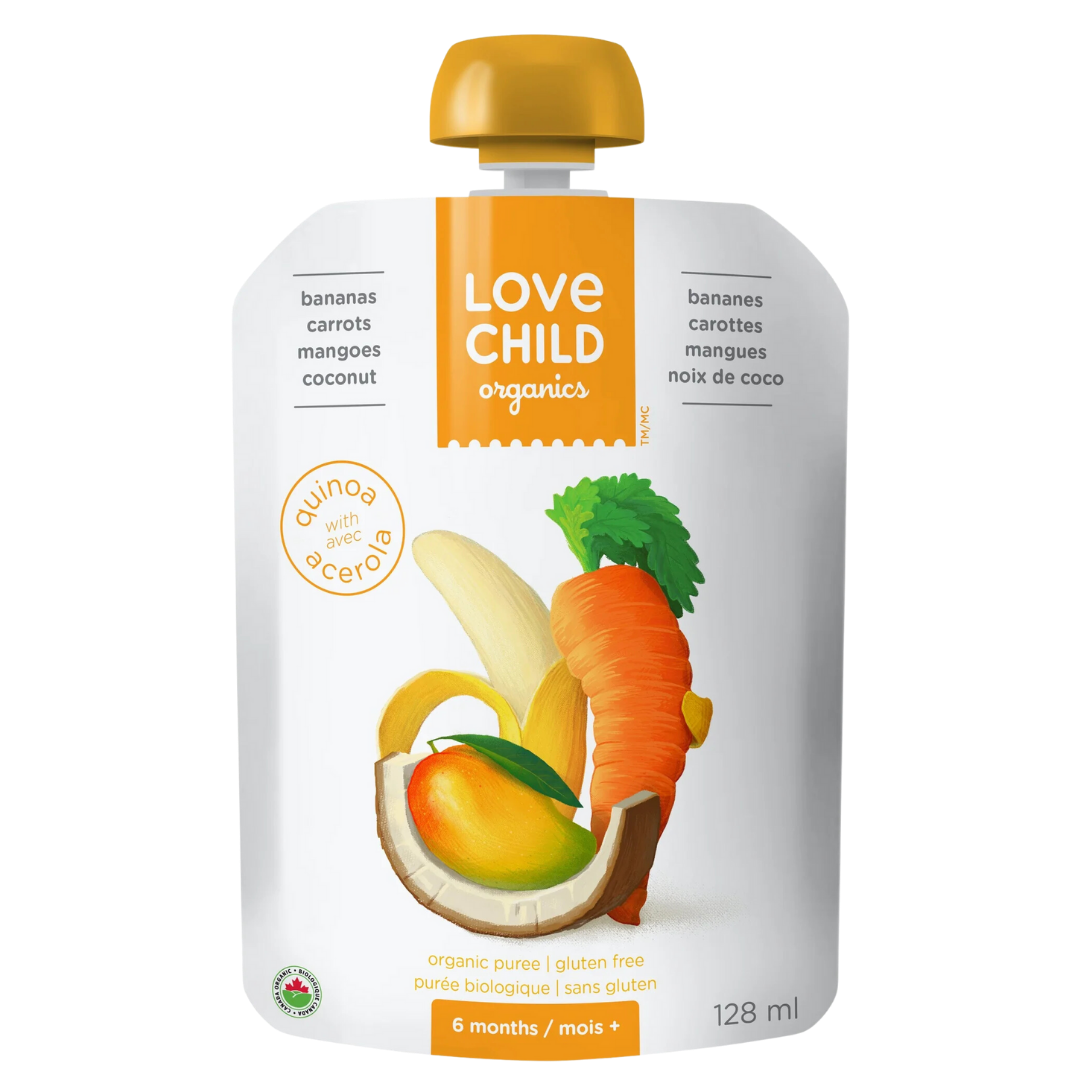 Love Child Banana Carrot Mango Coconut / 128ml
