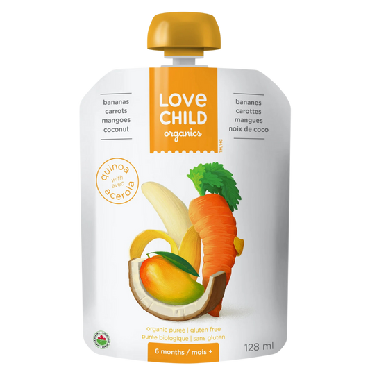 Love Child Banana Carrot Mango Coconut / 128ml