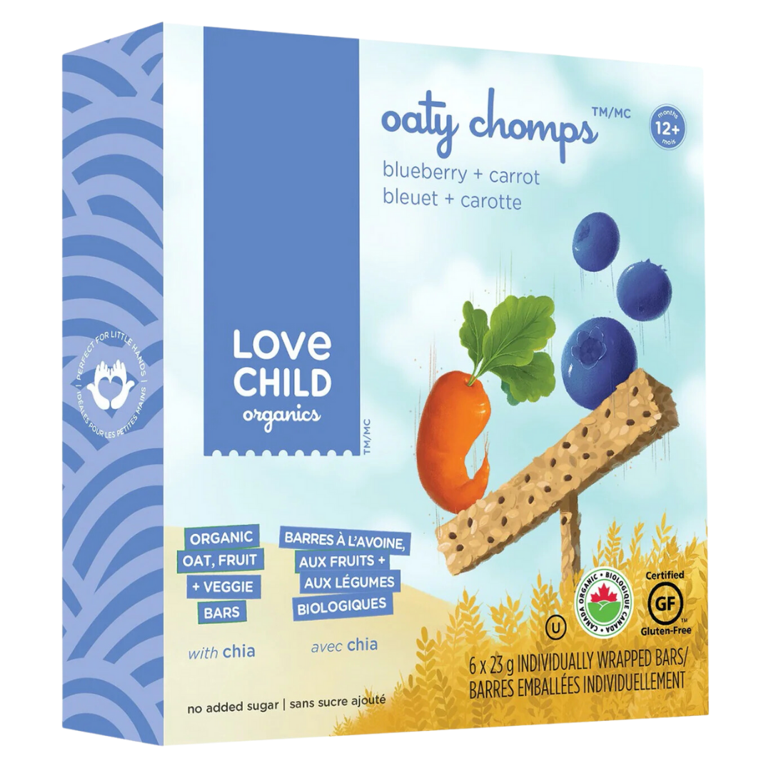 Love Child Oaty Chomps Blueberry Carrot / 138g