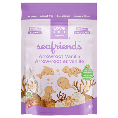 Love Child Sea Friends Arrowroot Vanilla Cookies / 140g