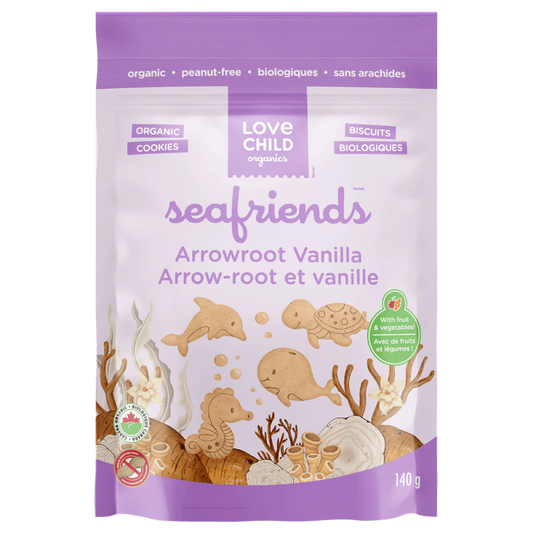 Love Child Sea Friends Arrowroot Vanilla Cookies / 140g