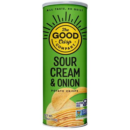 The Good Crisp Sour Cream & Onion Potato Crisps / 160g