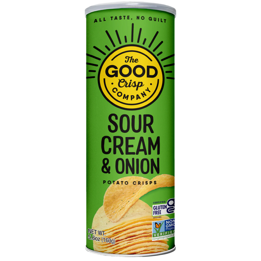 The Good Crisp Sour Cream & Onion Potato Crisps / 160g