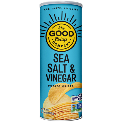 The Good Crisp Sea Salt & Vinegar Potato Crisps / 160g