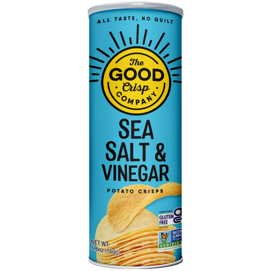 The Good Crisp Sea Salt & Vinegar Potato Crisps / 160g