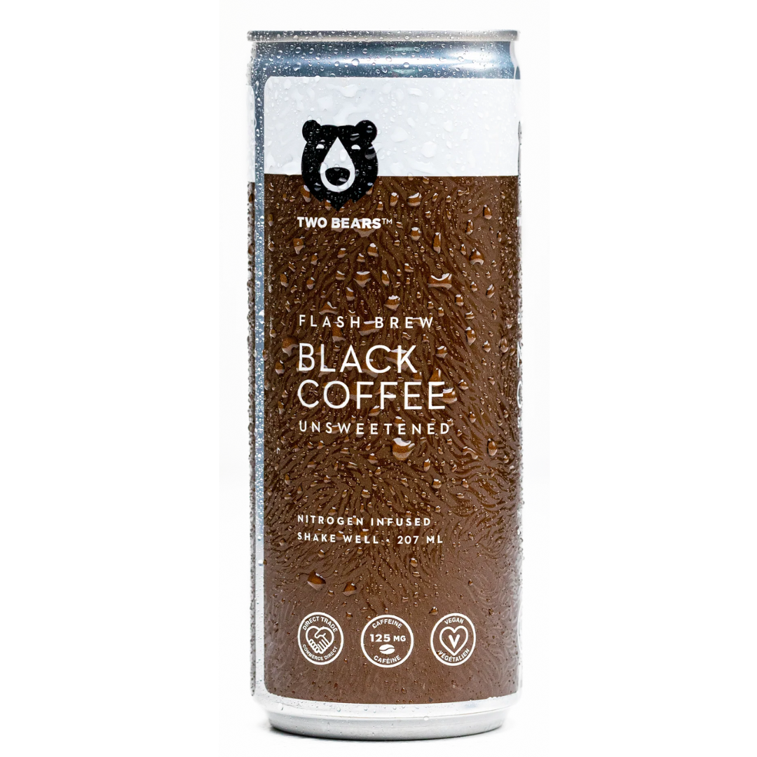 Two Bears Flash Brew Black Coffee / 207ml