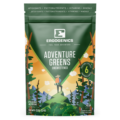 Ergogenics Nutrition Adventure Greens Powder / 210g
