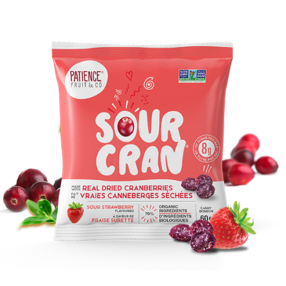 Sourcran Dried Cranberry Candy Strawberry / 60g