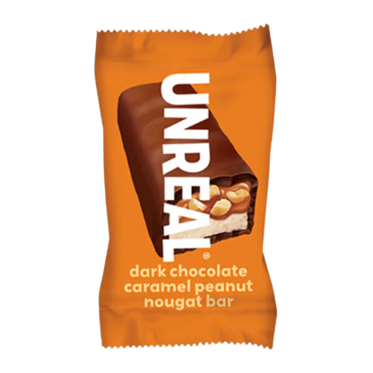 Unreal Dark Chocolate Caramel Peanut Butter Nougat Bar / 19g