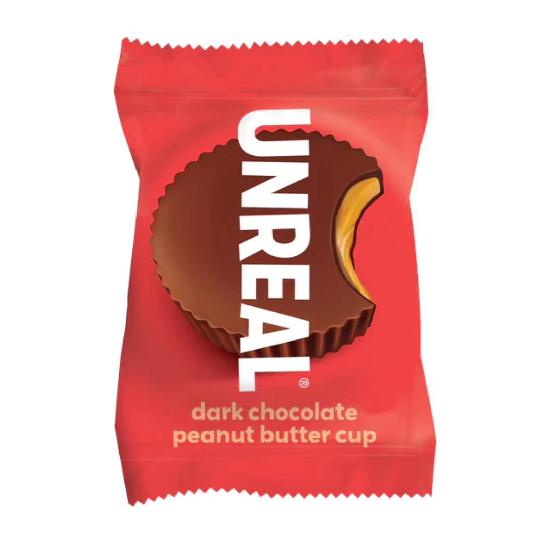 Unreal Dark Chocolate Peanut Butter Cups / 15g