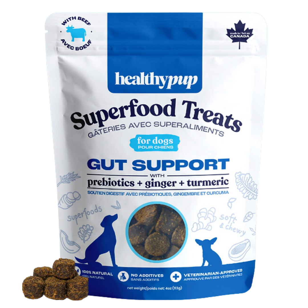 Healthy Pup Gut Support Superfood Treats / 113g