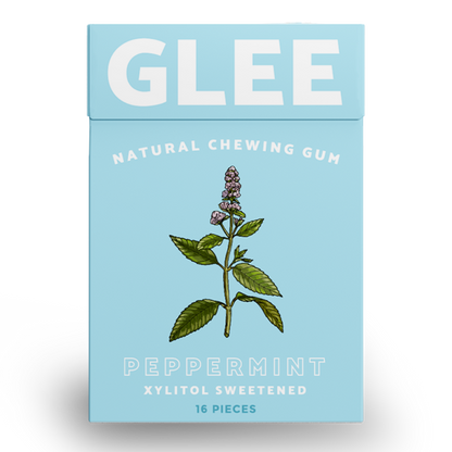 Glee Peppermint Gum / 16pc