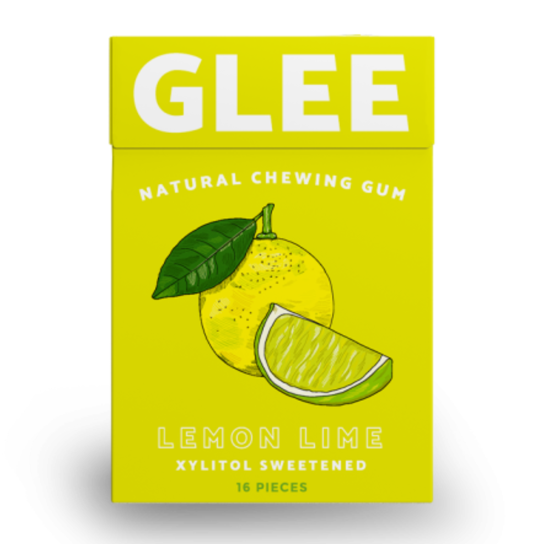 Glee Gomme à mâcher Citron Lime / 16pc