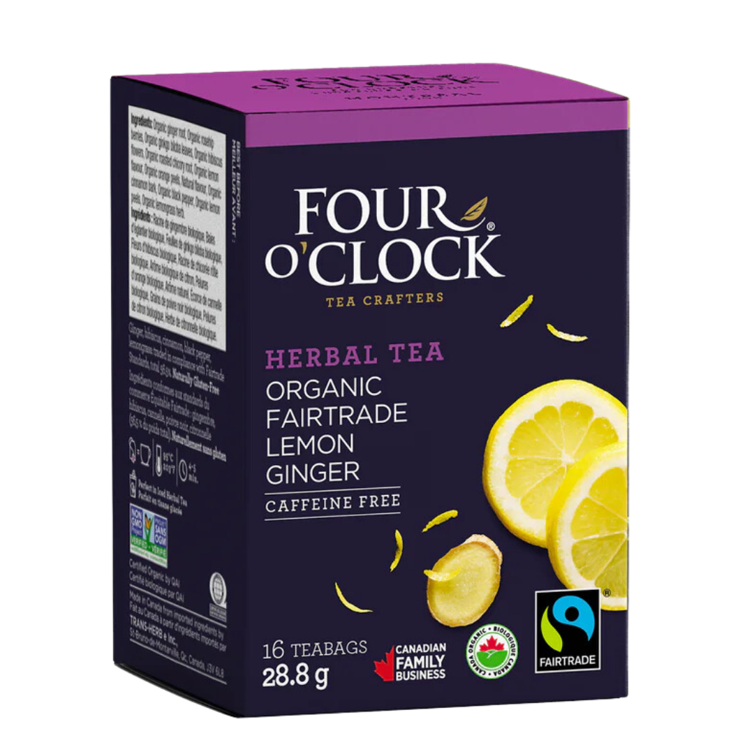 Four O'Clock Lemon Ginger Tea / 16bg