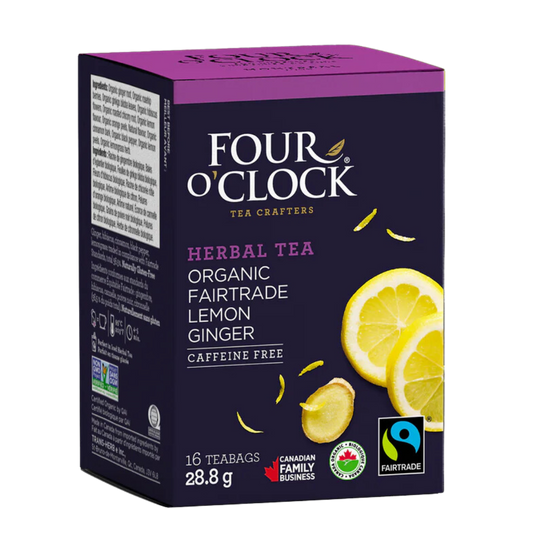 Four O'Clock Lemon Ginger Tea / 16bg