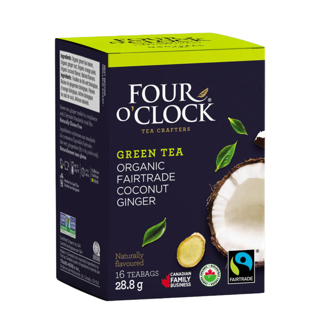 Four O'Clock Coconut Ginger Tea / 16bg