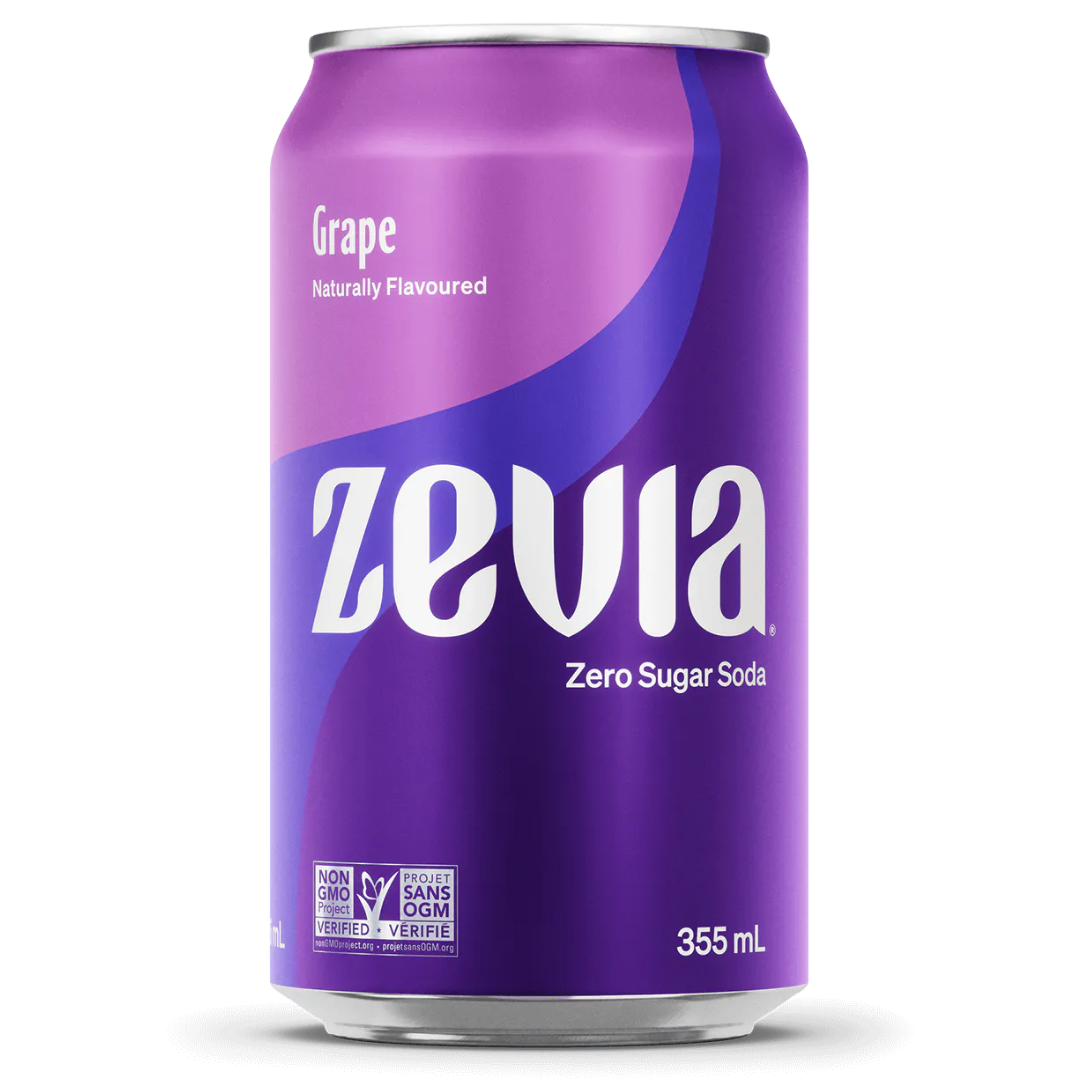 Zevia Grape Soda / 355ml