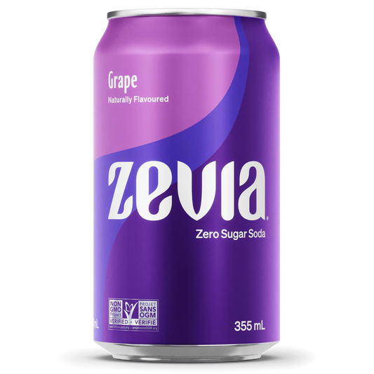 Zevia Soda au Raisin / 355ml