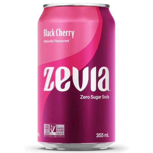 Zevia Black Cherry Soda / 355ml