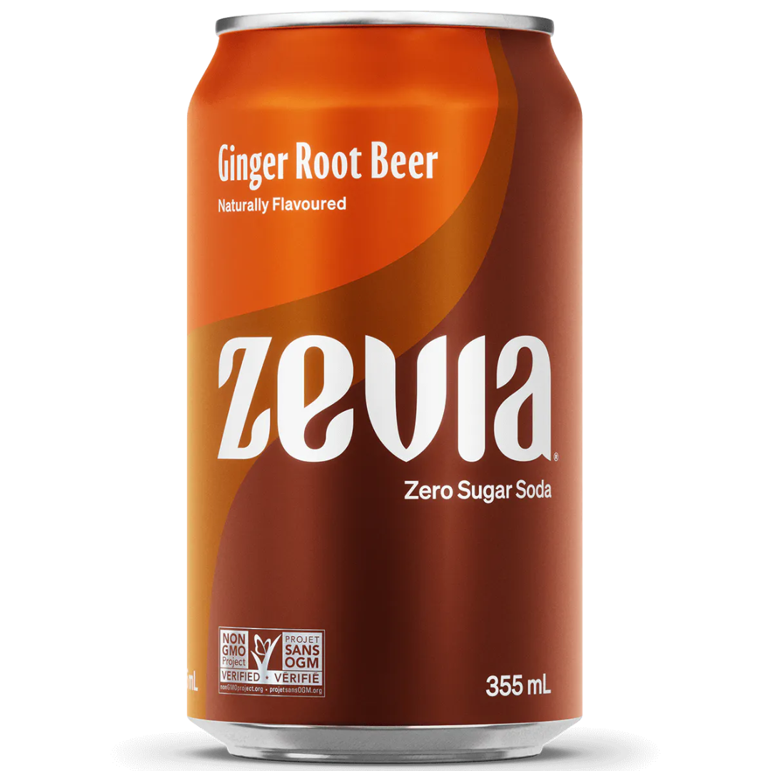 Zevia Ginger Root Beer / 355ml