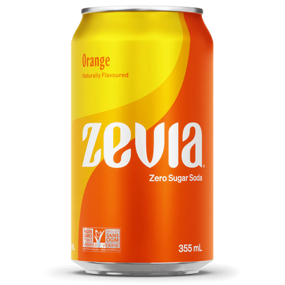 Zevia Soda Orange / 355ml