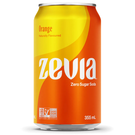 Zevia Soda Orange / 355ml
