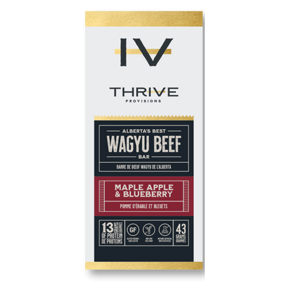 Thrive Provisions Maple Apple Blueberry Meat Bar / 43g
