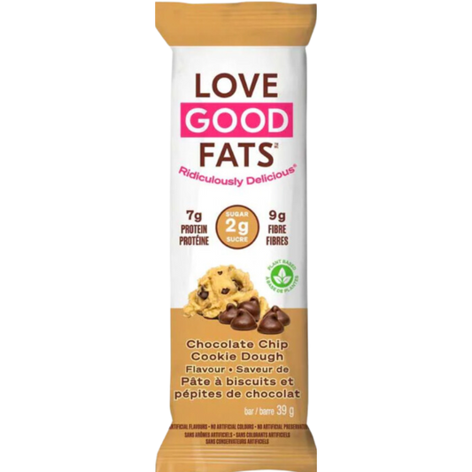 Love Good Fats Barre Pâte à biscuits aux pépites de chocolat / 39g