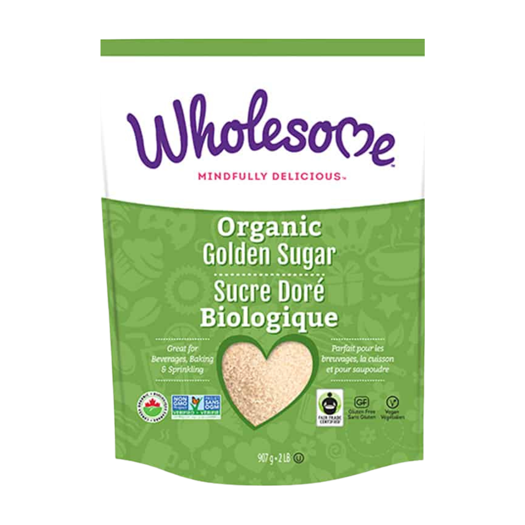 Wholesome Sweet Organic Golden Sugar/907g